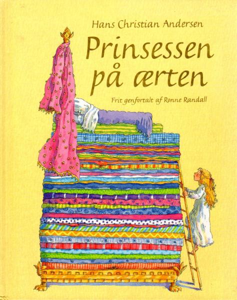 Children´s book DaNISH - H.C.Andersen - Prinsessen på aerten - Fairy tale